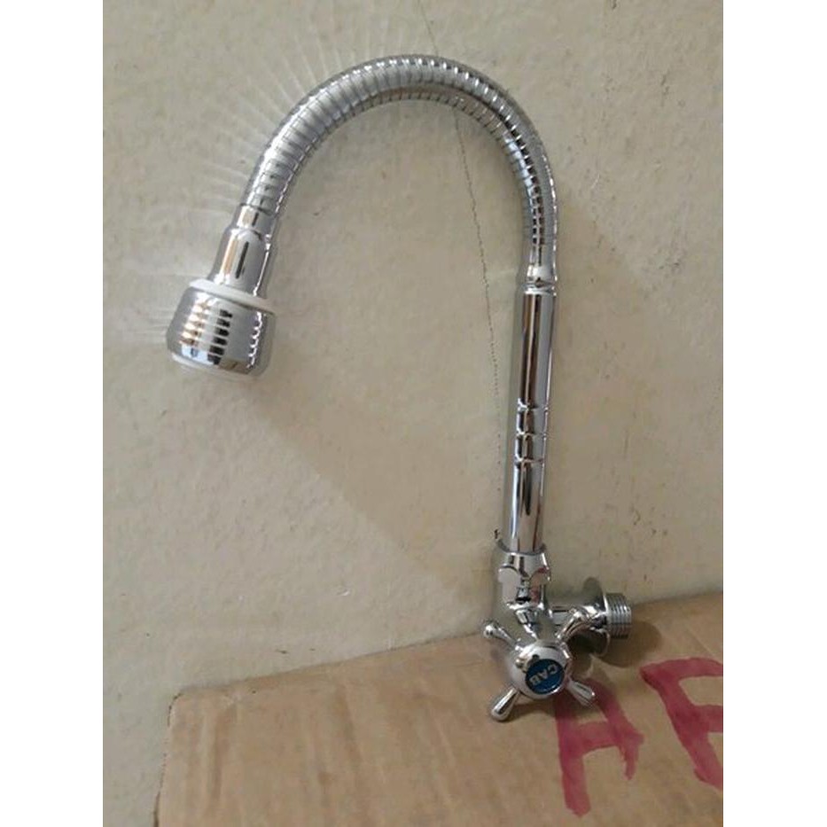 Jual Kran Angsa Flexibel Tembok Kran Sink Baling Shopee Indonesia