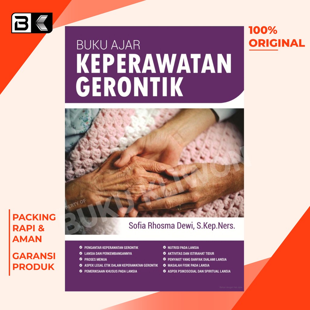 Jual Keperawatan Gerontik Buku Ajar Keperawatan Gerontik Sofia Rhosma ...