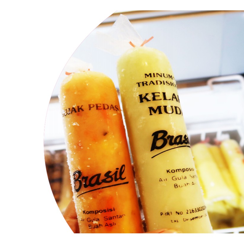 Jual ES BRASIL Mambo Rasa Rujak Pedas, Es Klasik di Purwokerto Sejak ...