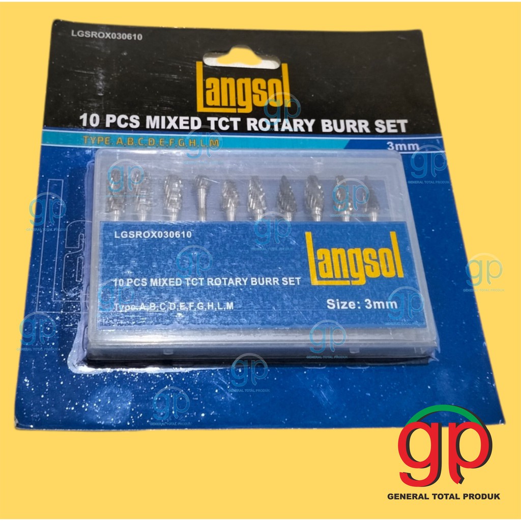Jual Mata Bor Tuner Rotary Burr Tungsten Carbide Mini Grinder Drill ...