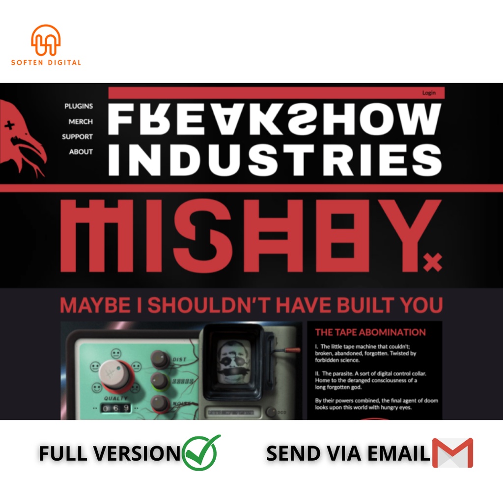Jual Freakshow Industries Mishby VST Plugin chaotic audio destruction