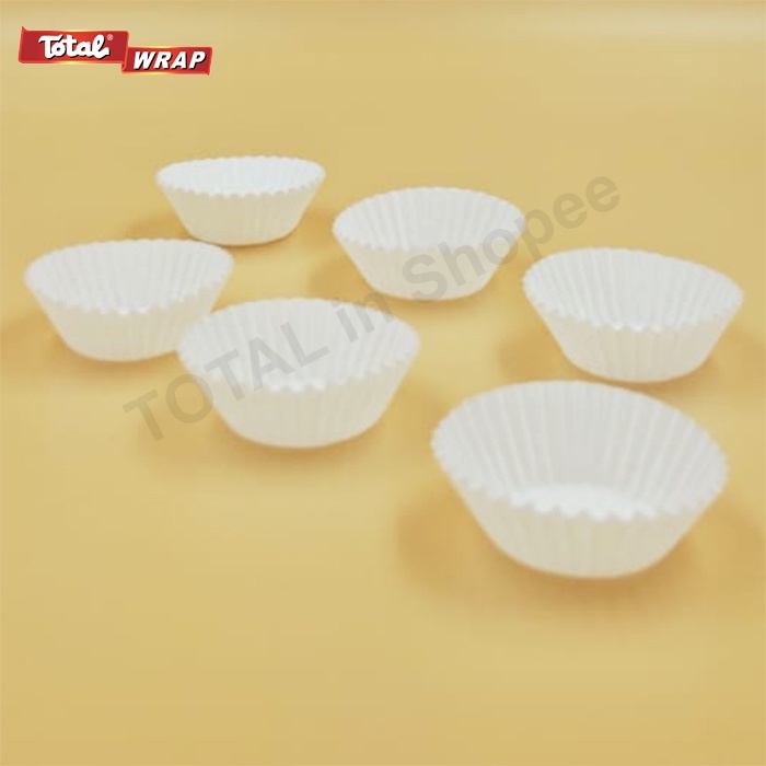 Jual Paper Cake Cup Putih Total CC.21 ukuran 7 cm (1 slot isi 1000 pcs ...