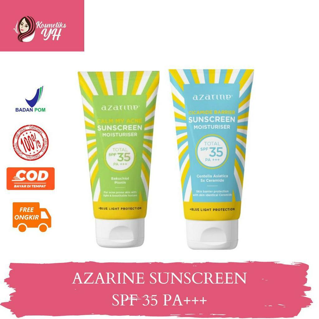 Jual AZARINE SUNSCREEN SPF 35 PA+++ SUNSCREEN AZARINE SPF 35 DAN