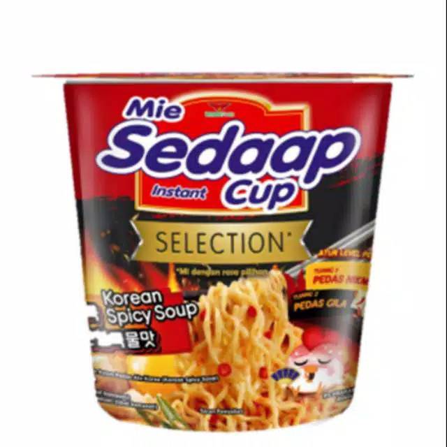 Jual Mie Sedaap Cup Korean Soup Spicy Shopee Indonesia