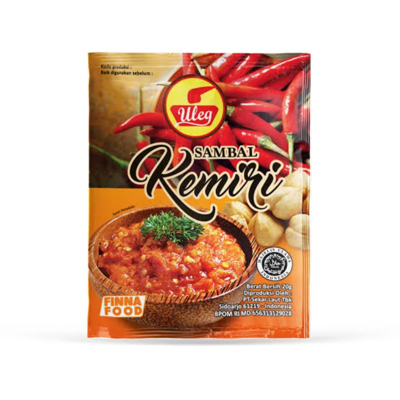 Jual Sambal Uleg Finna Kemasan Renceng Sachet Shopee Indonesia