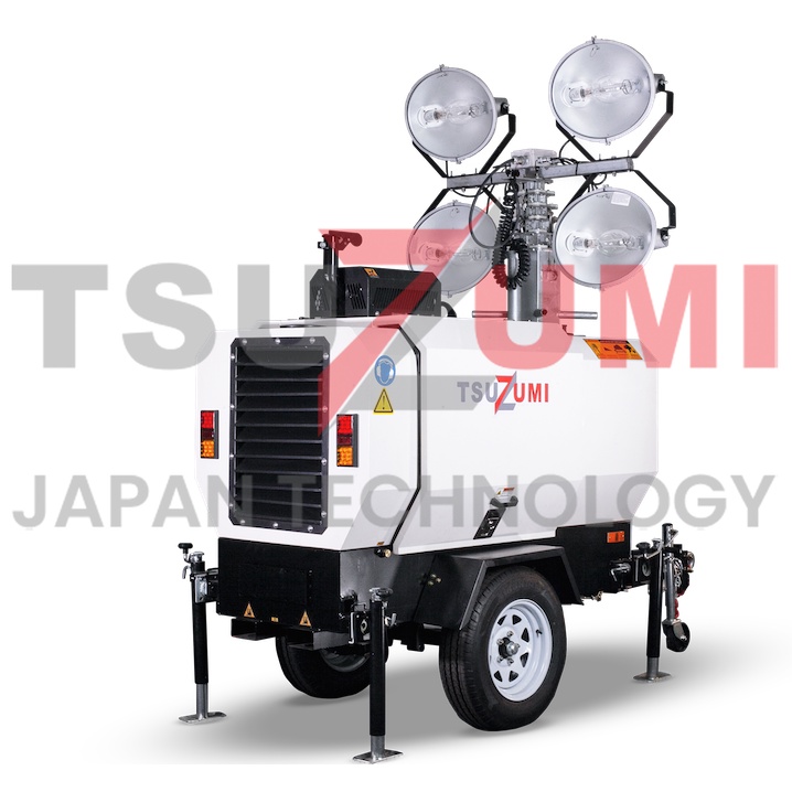 Jual Genset Tower light 4 x 1000 watt 9 Meter LT9 3 Diesel Engine ...
