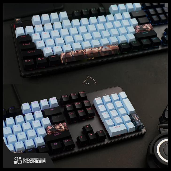 Jual KEYCAPS CLV OVERWATCH SPACEBAR SET - PBT 4 KEYCAP SET CUSTOM ...