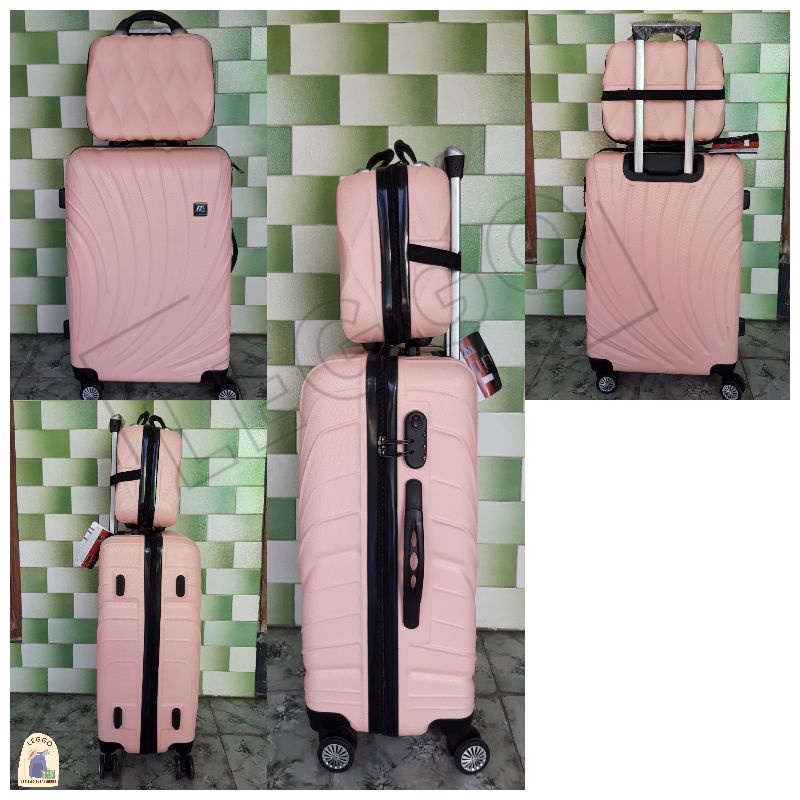 Jual koper 24 inchi dan beauty case 14 inchi (SATU SET) | Shopee Indonesia