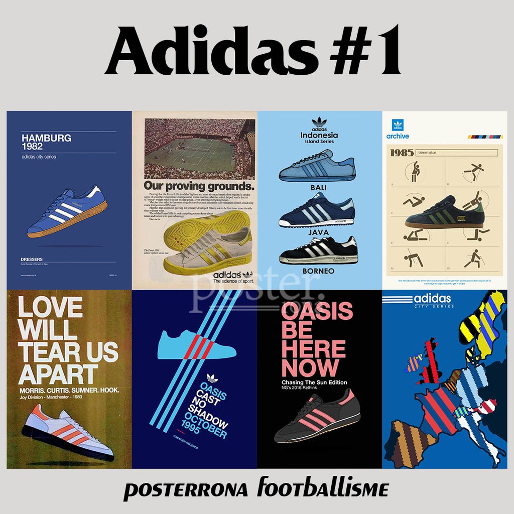 Adidas city series poster online