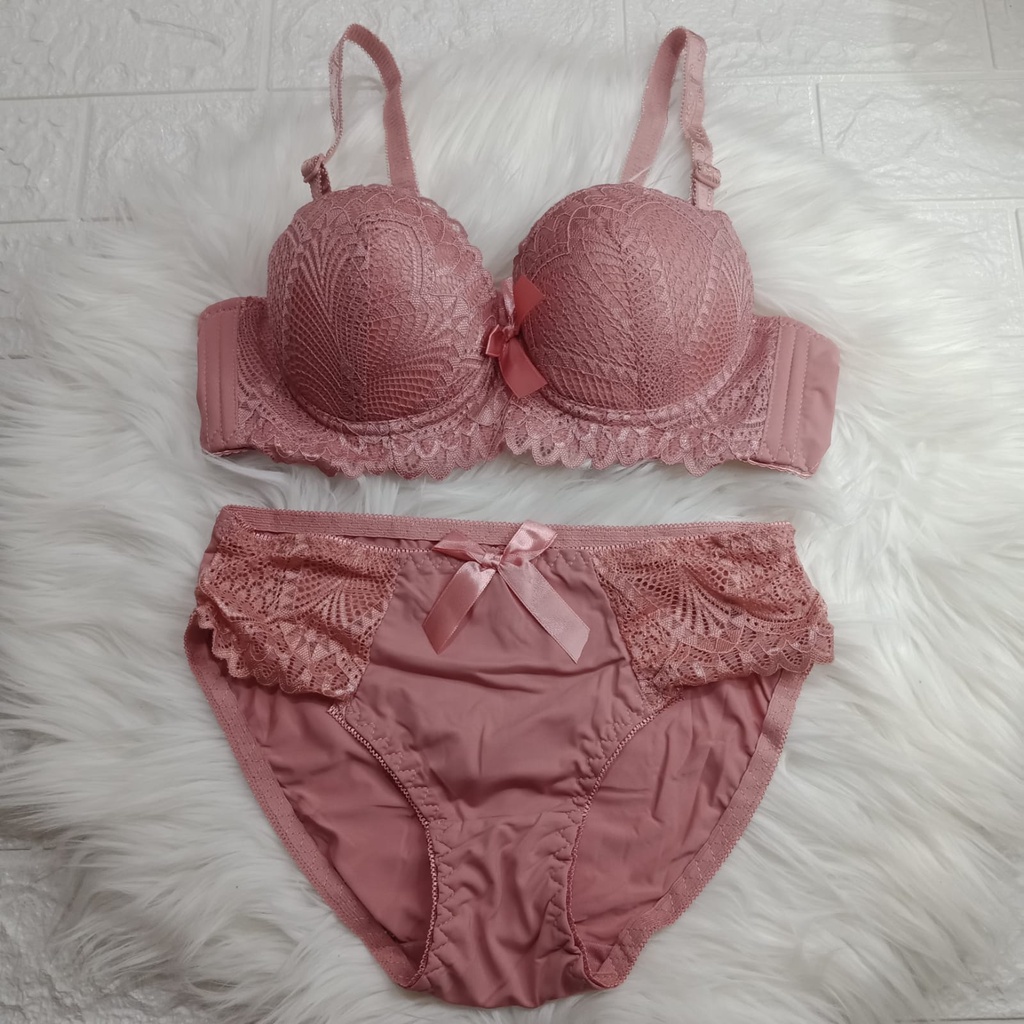 Jual BRA SET bh + cd beha celana dalam wanita setelan renda import ...