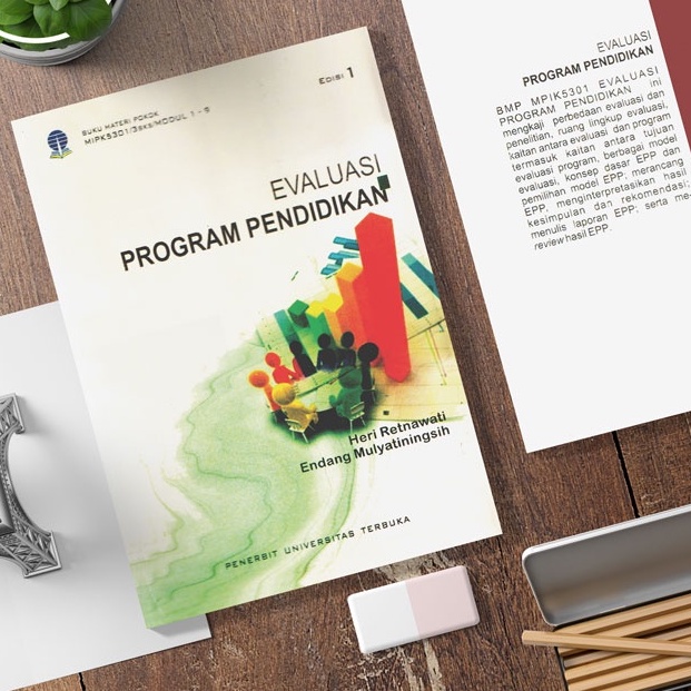 Jual Buku Materi Pokok: Evaluasi Program Pendidikan | Shopee Indonesia