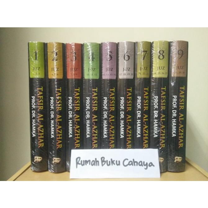 Jual Tafsir Al Azhar Karya Buya Hamka 9 Jilid Shopee Indonesia