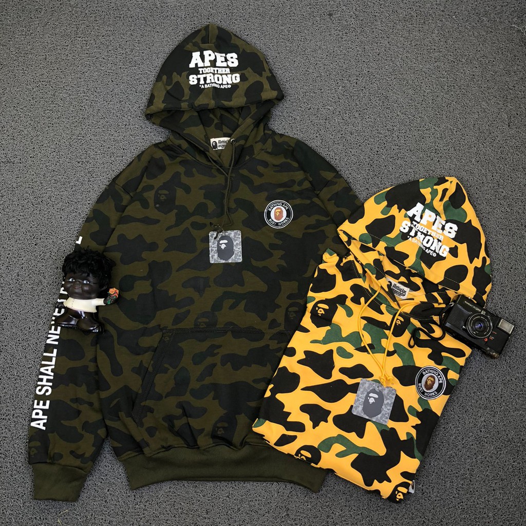 Bape camo 2024 parody hoodie