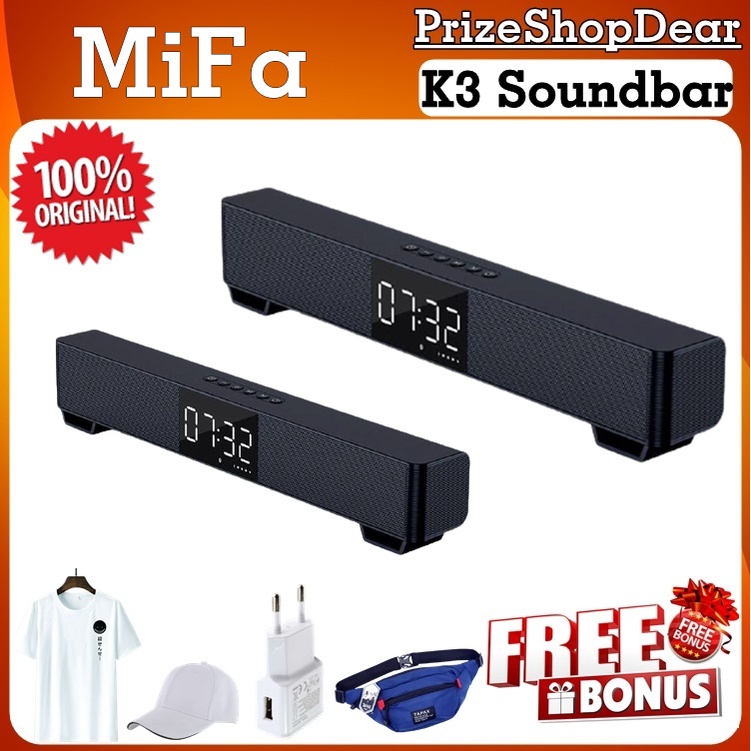 Jual MIFA K3 Soundbar Speaker Wired & Wireless BLUETOOTH 5 TWS | Shopee ...