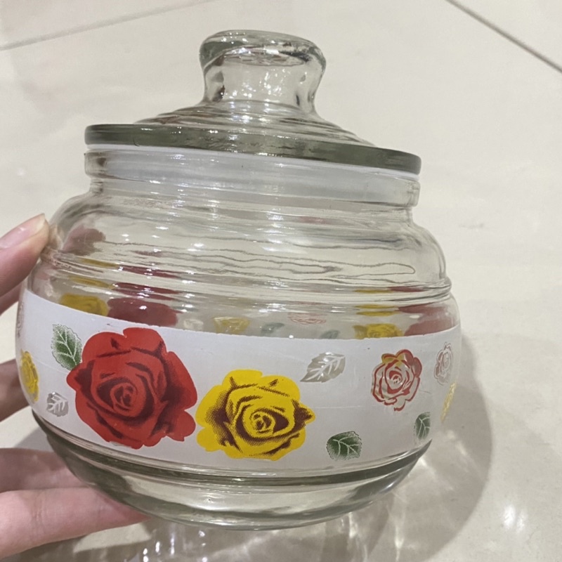 Jual Toples Kaca Bulat Kedap Udara Ukuran 1 Liter Gtj1000 Shopee