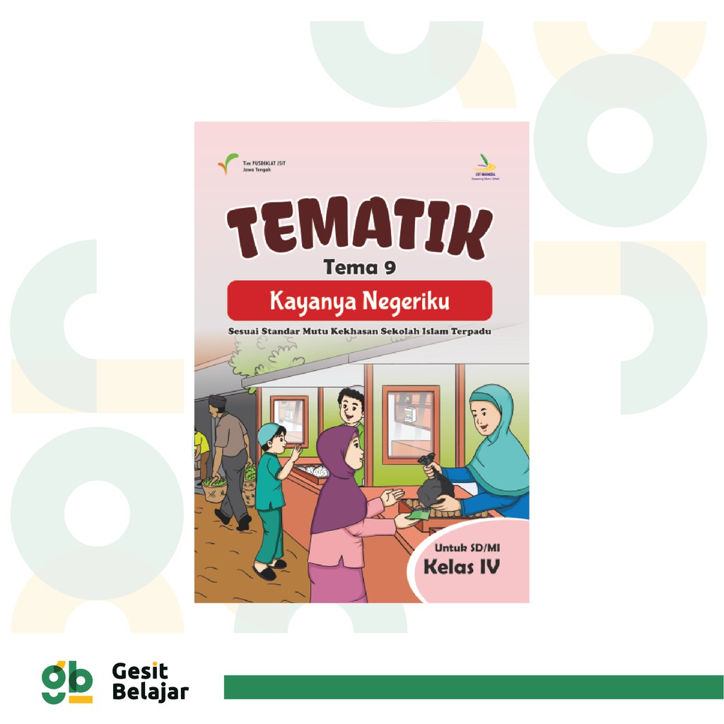 Jual Buku Tematik Sdit Kelas 4 Tema 9 Kayanya Negeriku Shopee Indonesia