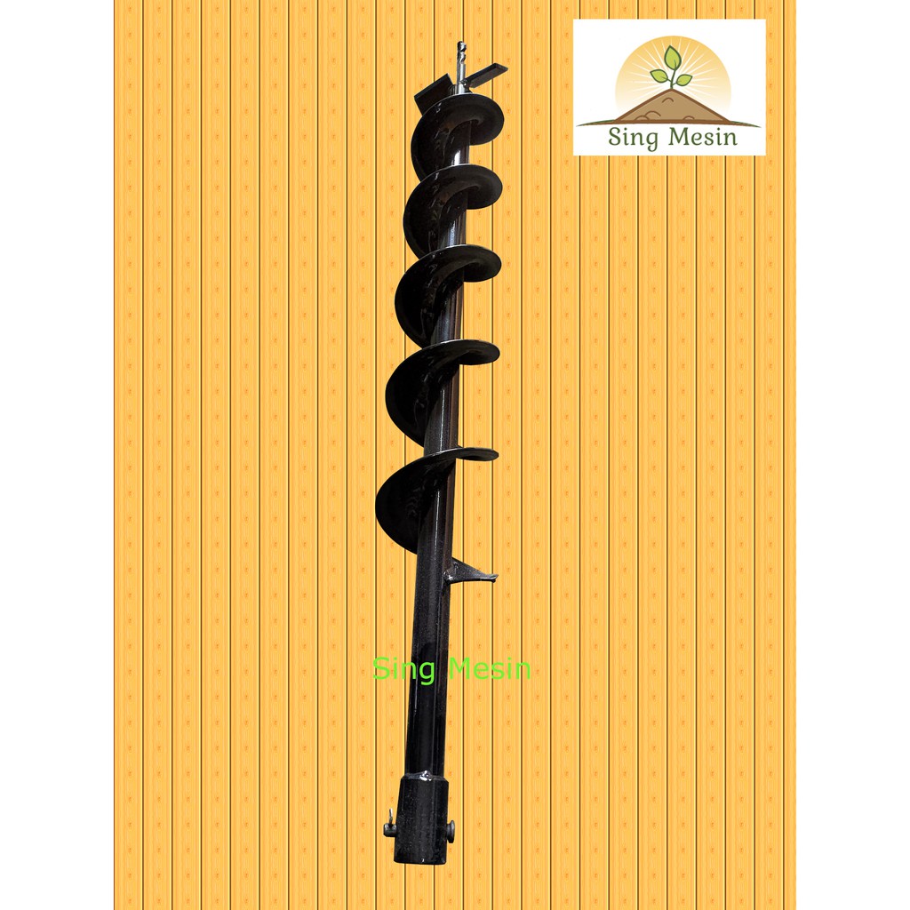 Jual Mata Mesin Earth Auger Bor Tanah 4 inchi ( 100 mm ) | Shopee Indonesia