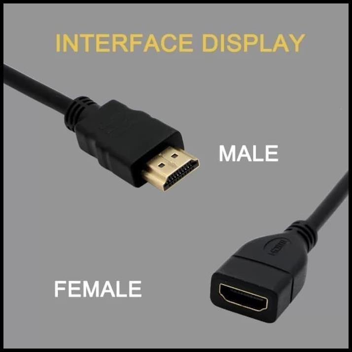 Jual Kabel Hdmi Male Female Meter Perpanjangan Extender Extension Shopee Indonesia