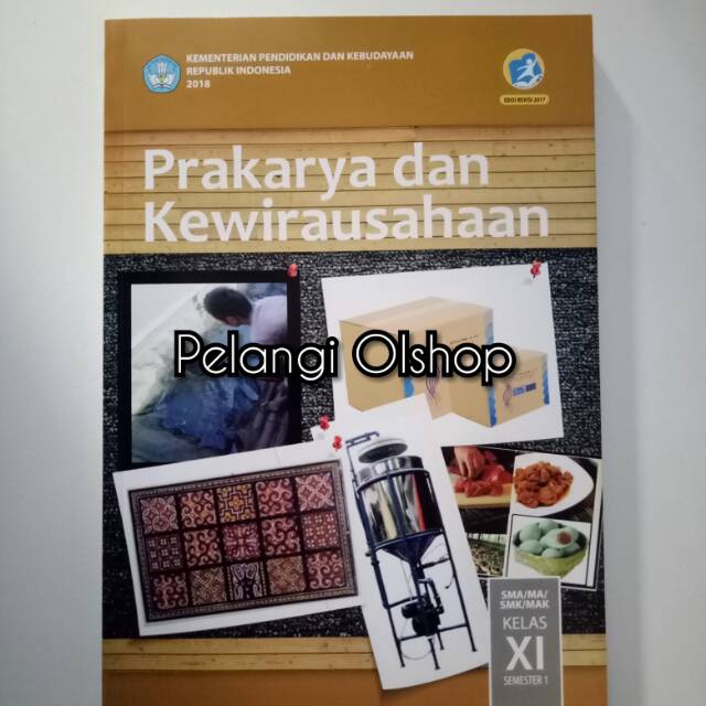 Jual BUKU PRAKARYA DAN KEWIRAUSAHAAN SMA/MA KELAS 11 SEM 1 REVISI K13N ...