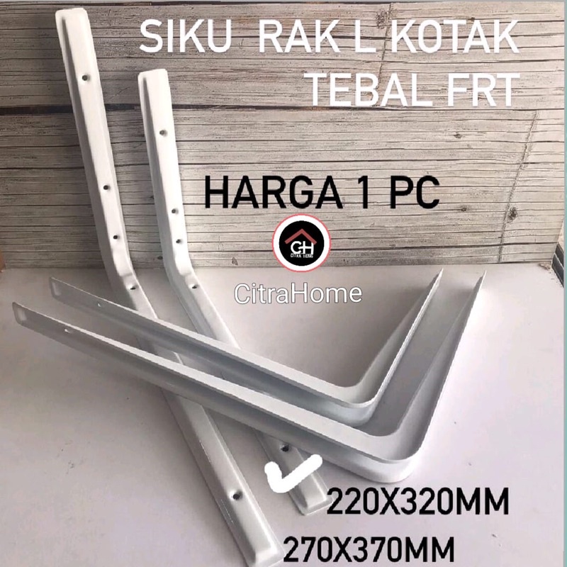 Jual Siku Rak L Kotak Tebal X Mm Frt Shopee Indonesia