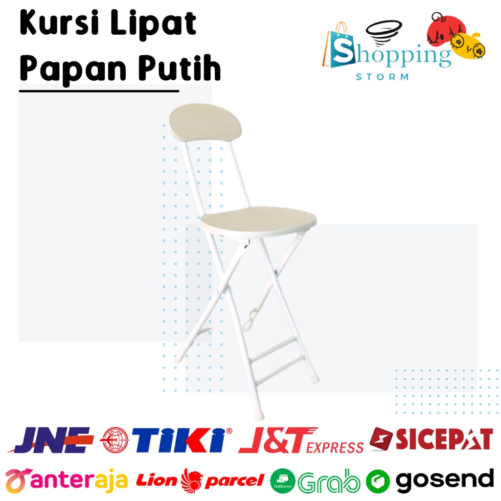 Jual Kursi Lipat Papan Putih Kursi Sholat Duduk Bangku Lipat Portable | Shopee Indonesia