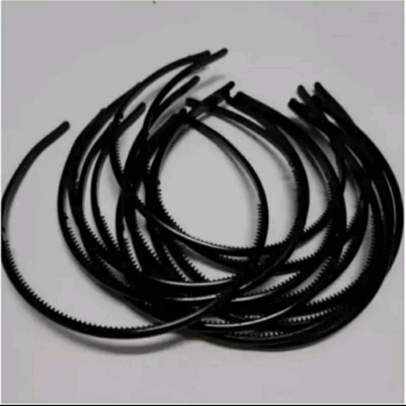 Jual Grosir 1 LUSIN Bando Hitam / Bando Lidi / Bando Pria Dan Wanita ...
