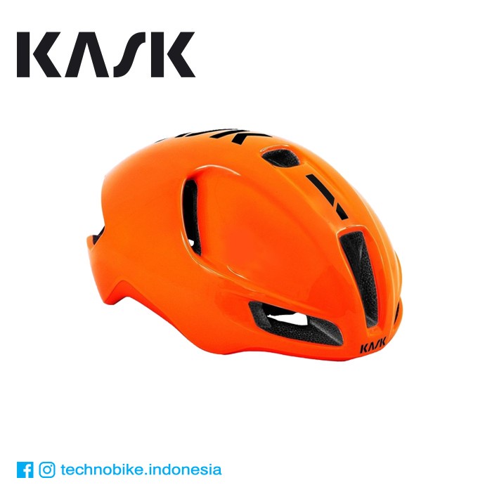 HELM ROAD AERO I HELMET KASK UTOPIA FLUO ORANGE BLACK