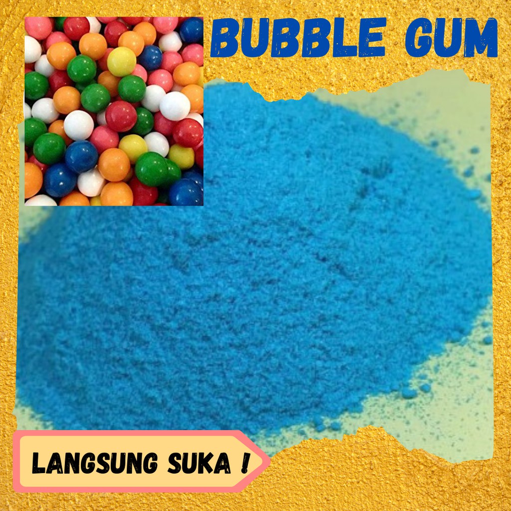 Jual BUMBU TABUR RASA BUBBLE GUM 1 KG BUBUK BUBBLE GUM 1KG BUBBLE GUM ...