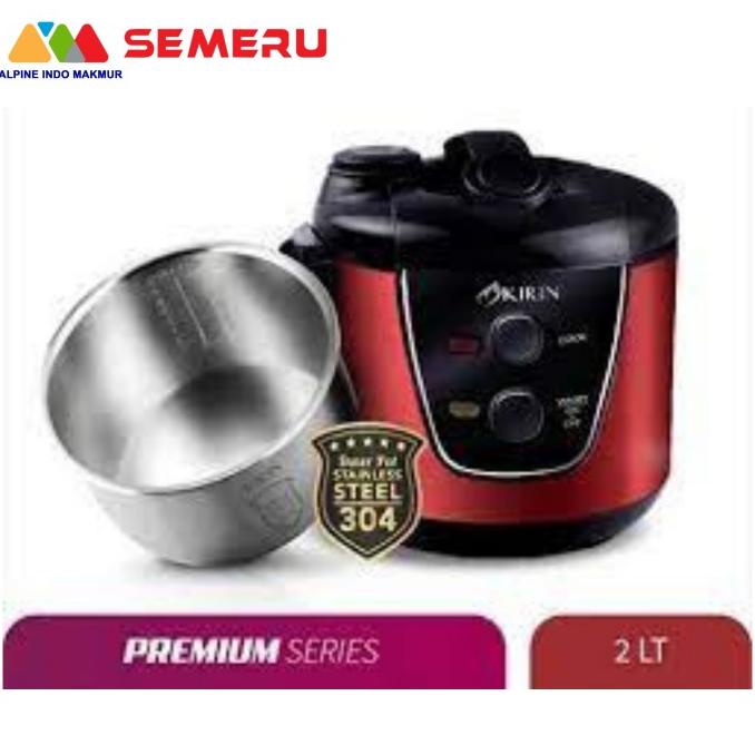 Jual paling diminati] KIRIN RICE COOKER 2 L KRC-389 SS | Shopee Indonesia