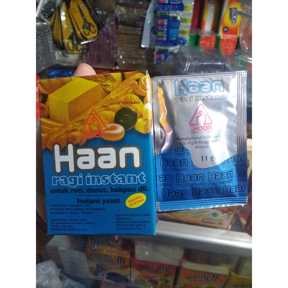 Jual HAAN RAGI INSTANT 4x11GR ORIGINAL | Shopee Indonesia