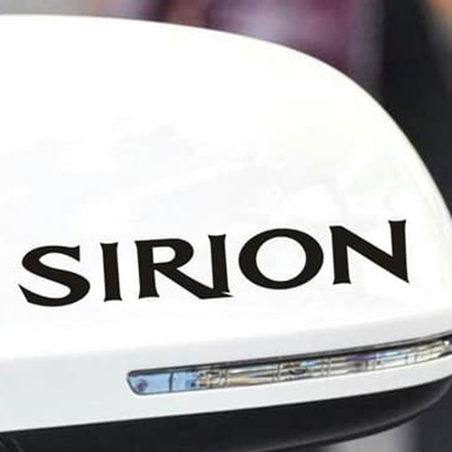 Jual Stiker Spion Mobil Daihatsu Sirion - Car Decal Sticker | Shopee ...