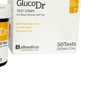Jual - Strip Glucodr BioSensor / Strip Gluco Dr 25 strip | Shopee Indonesia