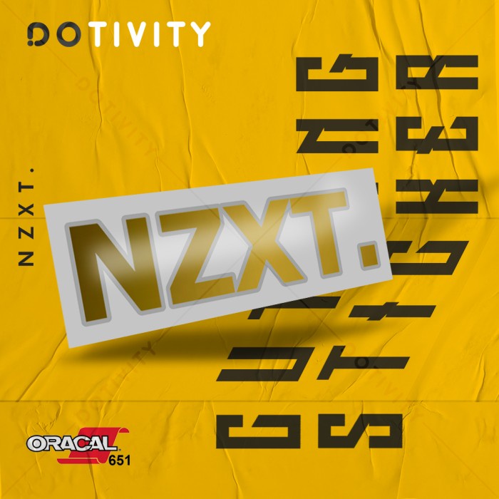 Jual Cutting Sticker NZXT. Special Color | Shopee Indonesia