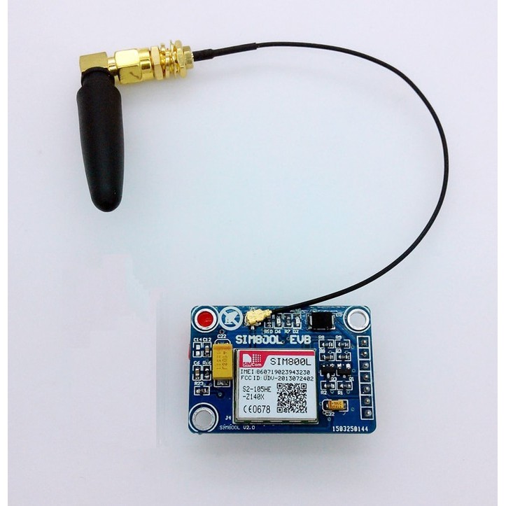 Jual Sim800l Evb V20 5v Wireless Gsm Gprs Module Quad Band Antenna Cable Shopee Indonesia 4067