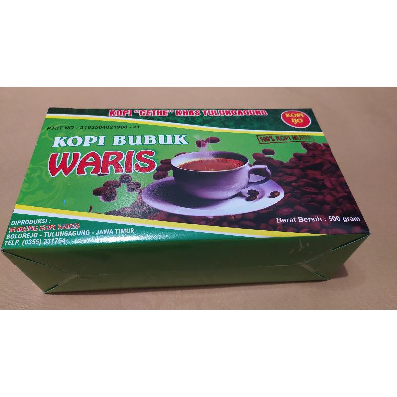 Jual Kopi Bubuk Ijo Waris Khas Tulungagung | Shopee Indonesia