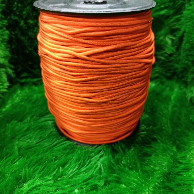 Jual tali karet elastis kwaliatas super 2mm rollan - Orange | Shopee ...