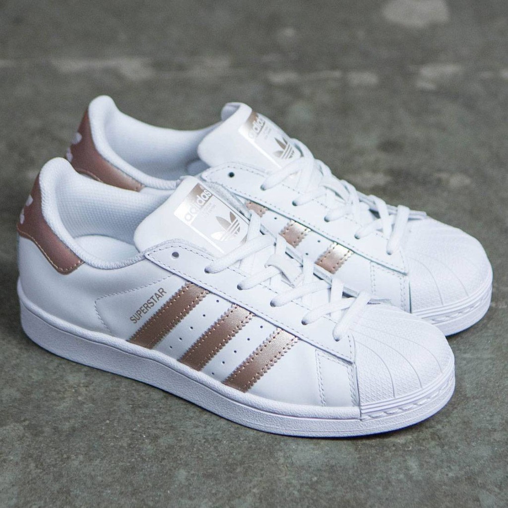 adidas gazelle silver green womens Adidas Superstar Rose Gold (W)
