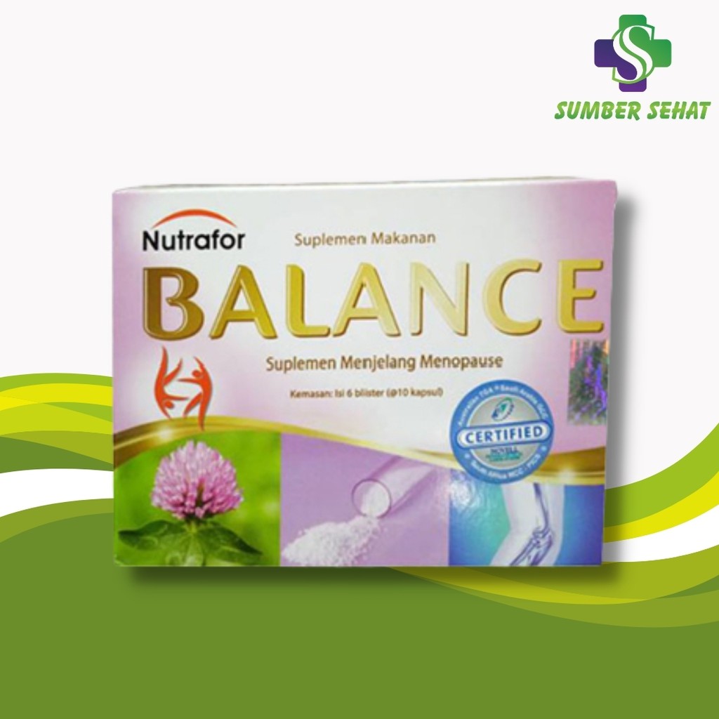 Jual NUTRAFOR BALANCE 60 KAPSUL BOX | Shopee Indonesia