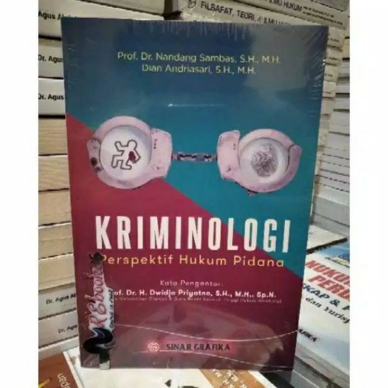 Jual Buku Kriminologi Perspektif Hukum Pidana. | Shopee Indonesia