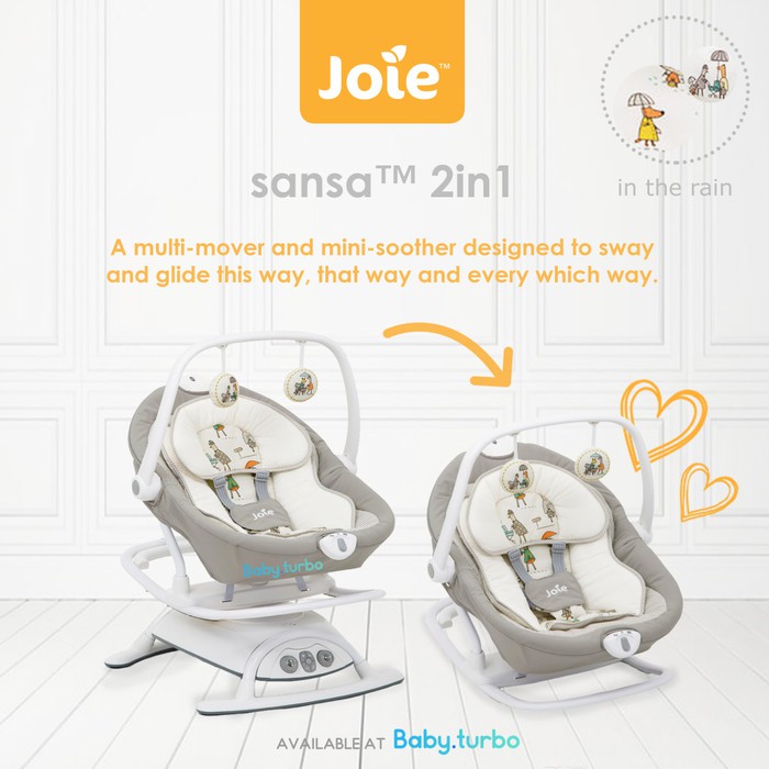 Jual Preloved Swing Joie Meet Sansa 2 in 1 Glider and Rocker (In The