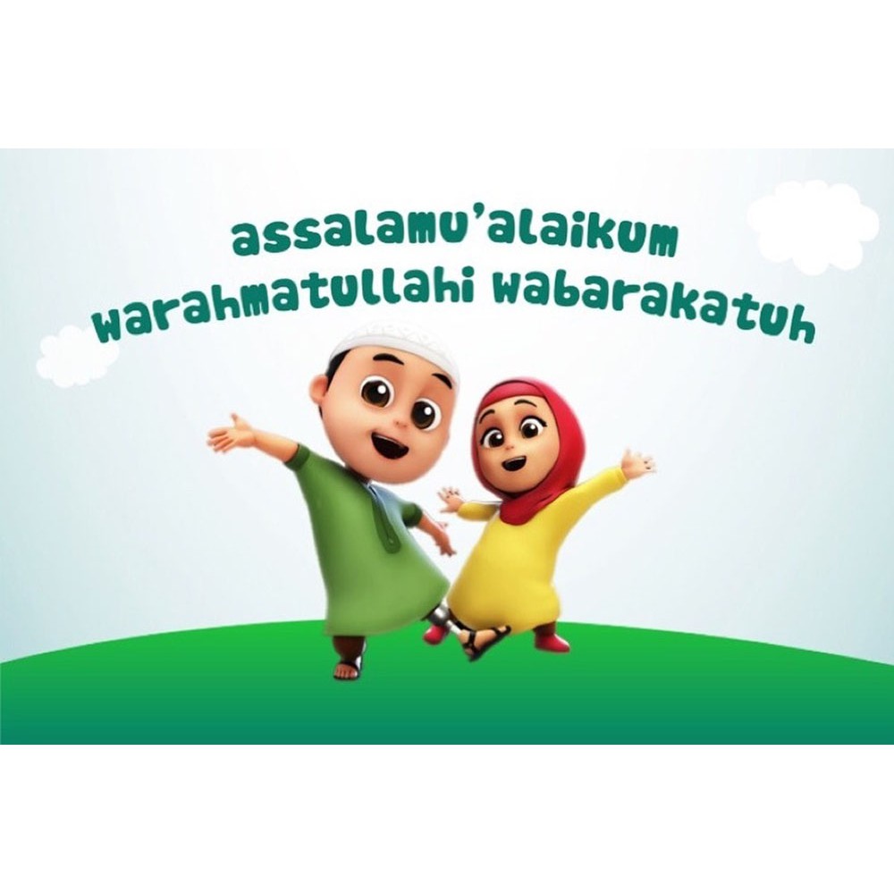 Jual Wallpaper Custom Nussa & Rara - Salam Berdua | Shopee Indonesia