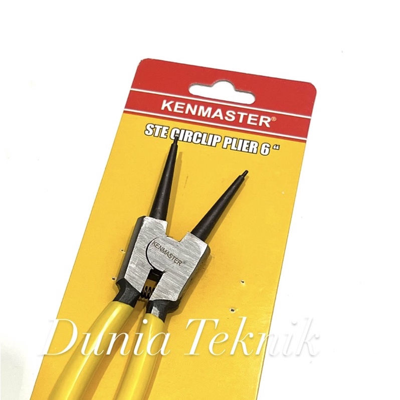 Jual Tang Snap Ring KENMASTER Buka Lurus 6 Inch Tang Spie Tang Spi Buka ...
