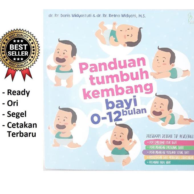 Jual Buku Panduan Tumbuh Kembang Bayi 0 - 12 Bulan + Poster Dilengkapi ...