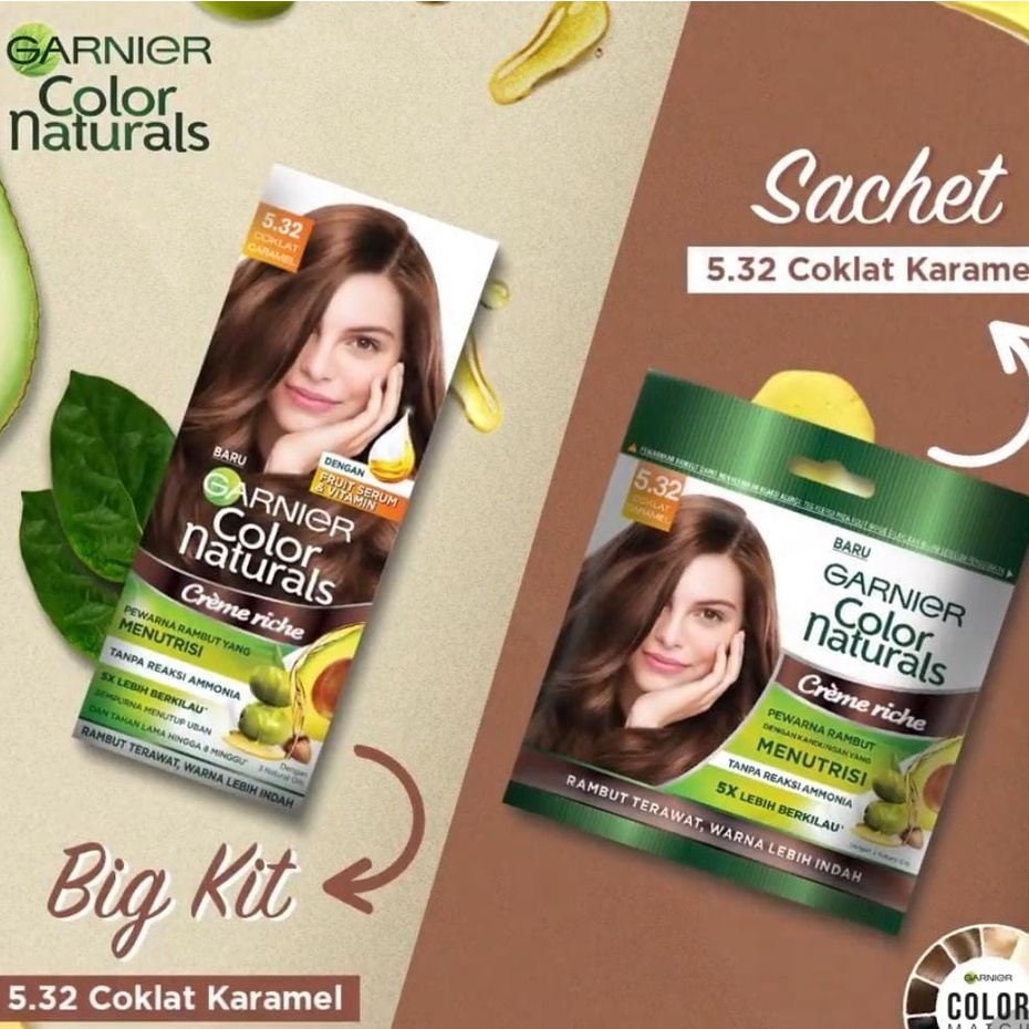 Jual GARNIER BLEACHING HAIR COLOR NATURAL / CAT RAMBUT Shopee Indonesia