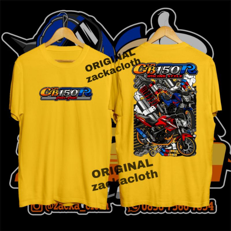 Jual Kaos CB150R / CB150R Jari Jari / Kaos CB150R Jari Jari/ Kaos ...