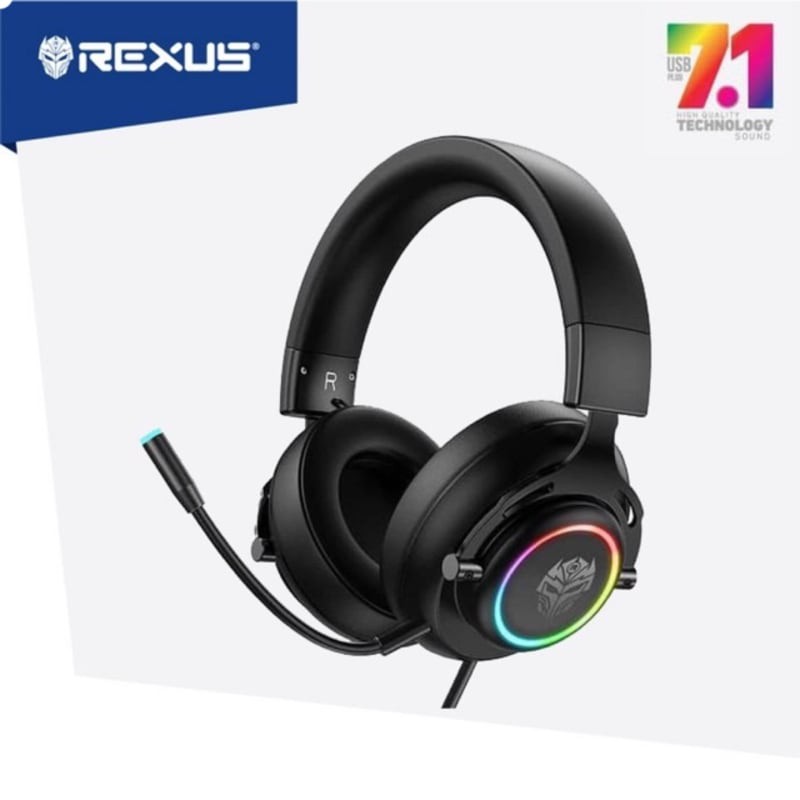 Jual Rexus Thundervox HX20 RGB USB 7.1 Gaming Headset ORIGINAL | Shopee ...