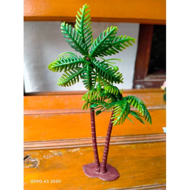 Jual Pohon kelapa artificial atau kelapa plastik mainan bahan mahar