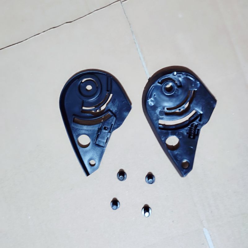 Jual kaca visor helm yamaha full face carglos VISION bonus baut