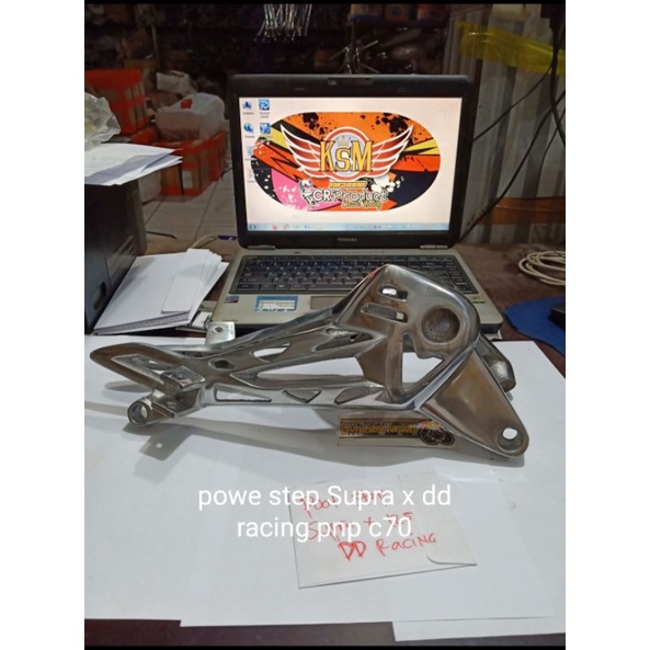 Jual FOOTSTEP PNP C70/Power Postep step belakang Supra xdd racing ...