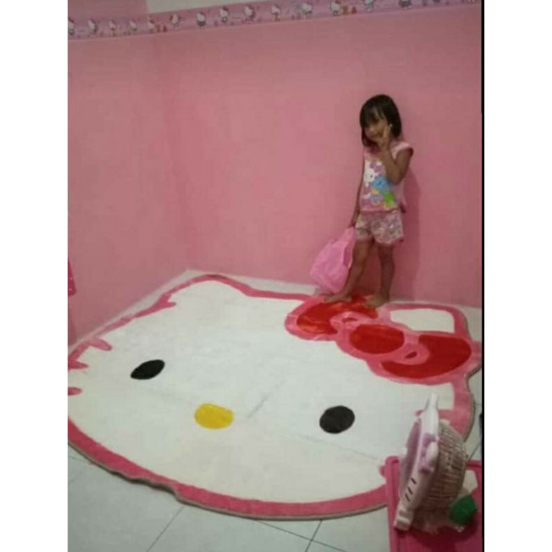 Jual karpet jumbo hello kitty | Shopee Indonesia